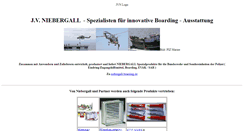 Desktop Screenshot of niebergall.de