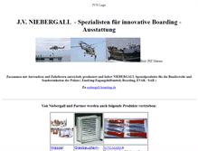 Tablet Screenshot of niebergall.de